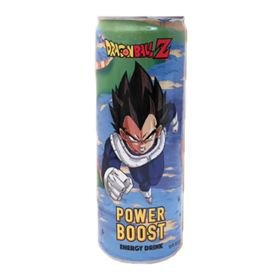 Dragonball Z Vegeta Power Boost Energy Drink, energy drink alla frutta da 355ml (4574733336673)