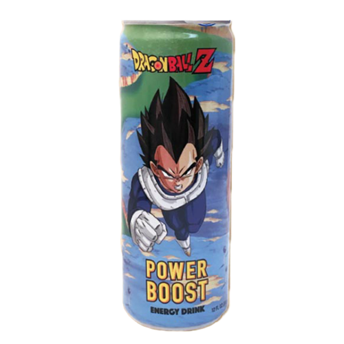 Dragonball Z Vegeta Power Boost Energy Drink, energy drink alla frutta da 355ml (4574733336673)