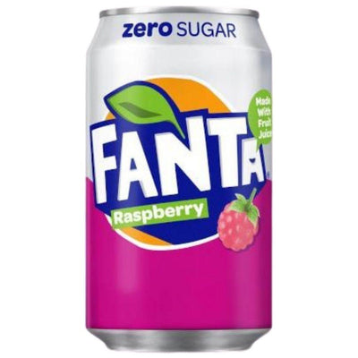 Fanta Raspberry Zero, bevanda al lampone da 330ml (4717842694241)