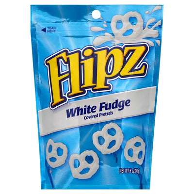 Flipz White Fudge Coated Pretzel