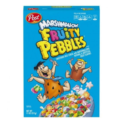 Fruity Pebbles Marshmallow, cereali alla frutta con marshmallow da 311g