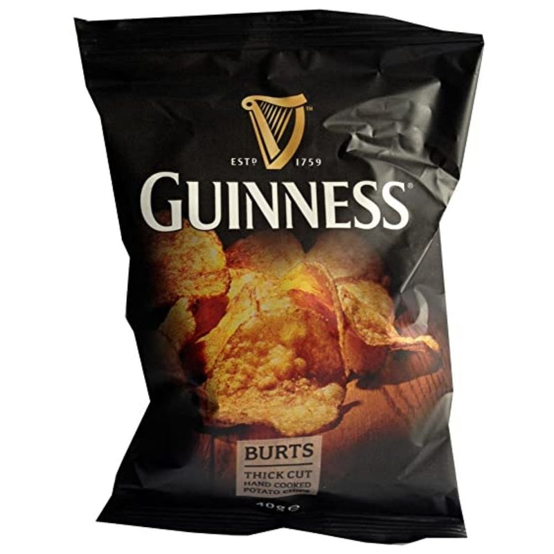 Guinness Hand Cooked Potato Chips, patatine oridiginali da 40g (4790020800609)
