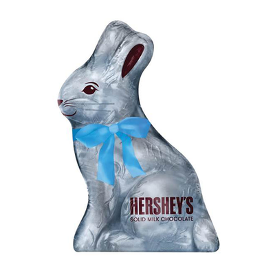Hershey's Milk Chocolate Bunny, coniglietto di cioccolato al latte da 120g (4553808609377)