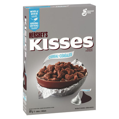 Hershey's Kisses Cereal, cereali al cioccolato hershey's (4693590376545)