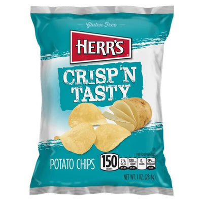 Herr's Crisp'n Tasty, patatine croccanti da 28g