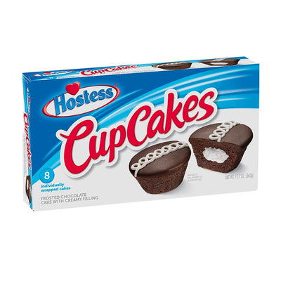 Confezione da 360g di merendine al cioccolato Hostess CupCakes Chocolate