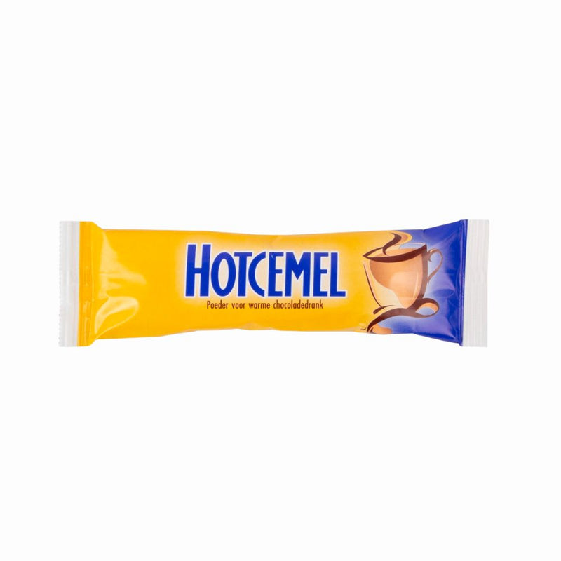 Confezione di polvere Hotcemel per cioccolata calda da 25g