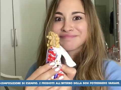 Snack box dolce da almeno 20 prodotti internazionali