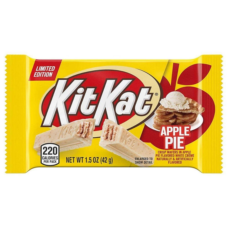 Kit Kat Apple Pie, wafer ricoperto di crema aromatizzata al gusto di torta di mela da 42g