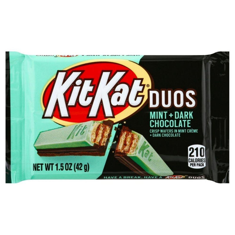 Kit Kat Mint & Dark Chocolate, barretta la cioccolato fondente e menta da 42g