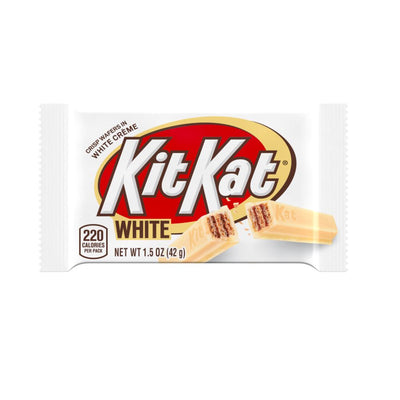 Confezione da 42g di wafer alla cioccolata bianca Kit Kat White