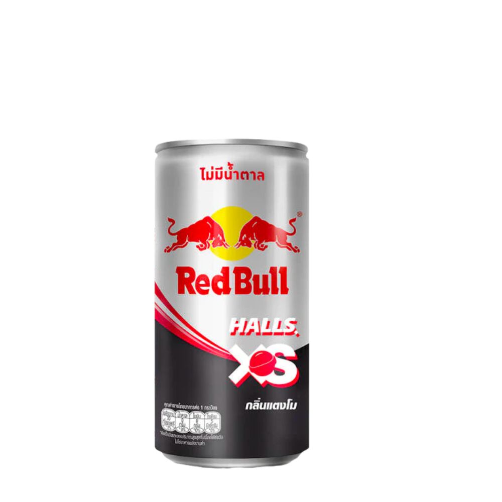 Red Bull Halls Watermelon Flavor Zero Sugar - energy drink all'anguria ...