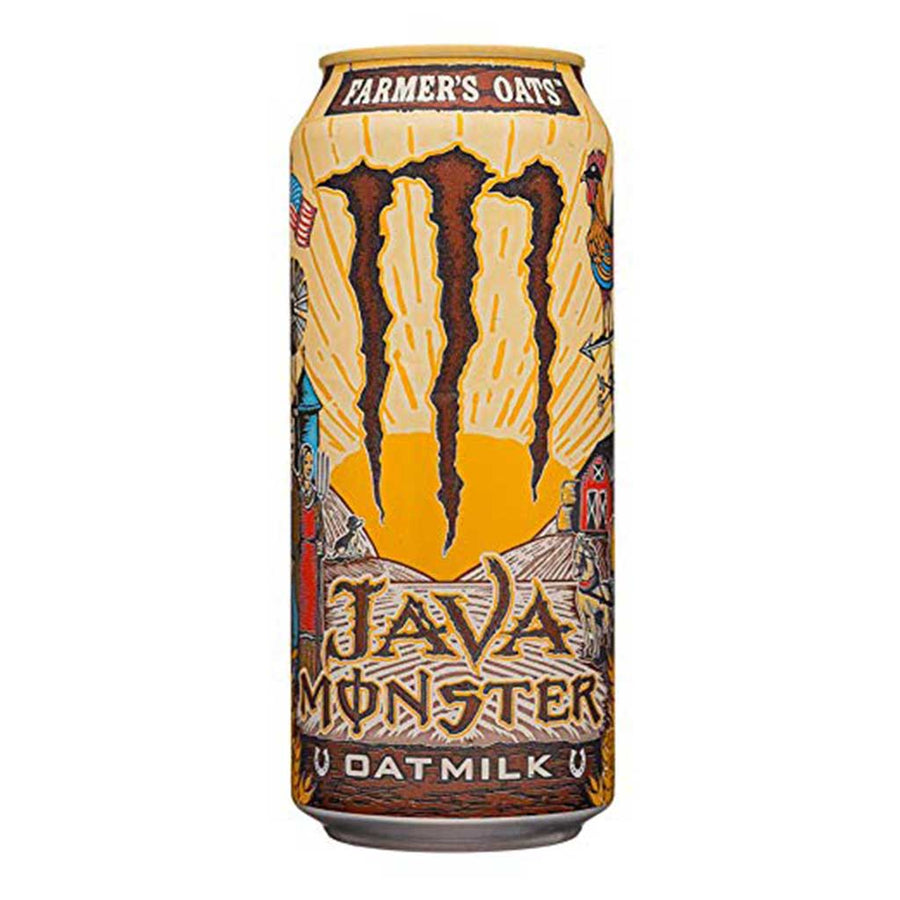 Monster Java Farmer's Oat Milk, energy drink al caffè da 443ml (4672796885089)