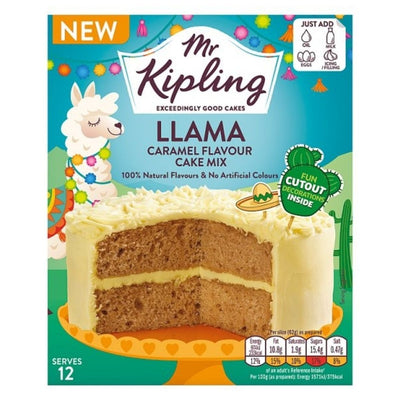 Mr Kipling Llama Caramel Flavour Cake Mix