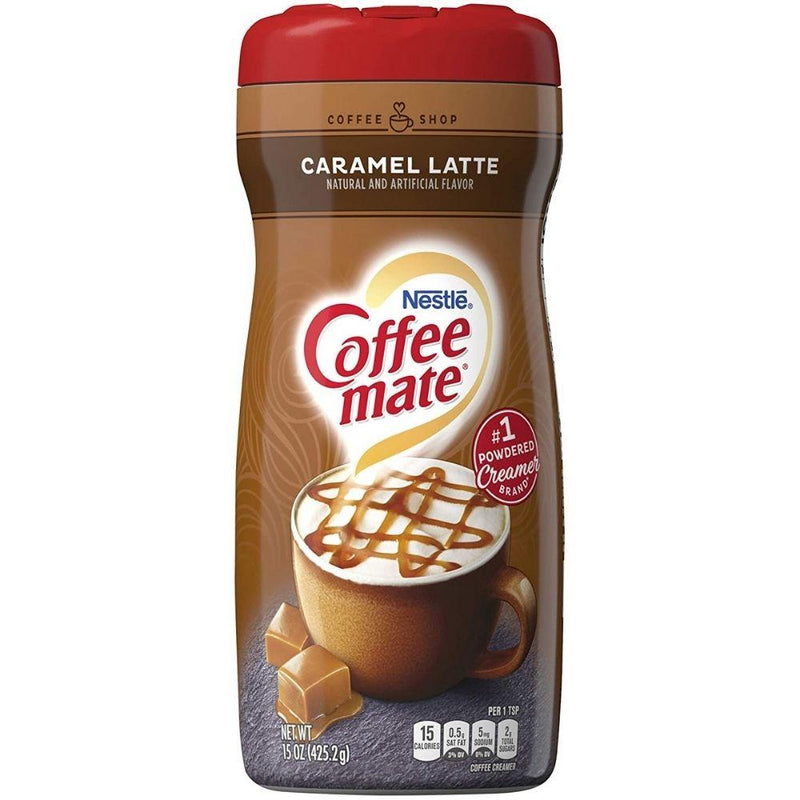 Nestlé Coffee-Mate Caramel Latte, miscela in polvere al latte e caramello da 425.2g (4755797606497)