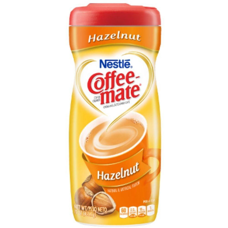Nestlé Coffee-Mate Hazelnut, miscela in polvere alla nocciola da 425.2g (4755797704801)