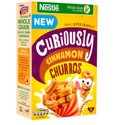 Confezione da 360g di cereali al churros Nestlè Curiously Cinnamon Churros