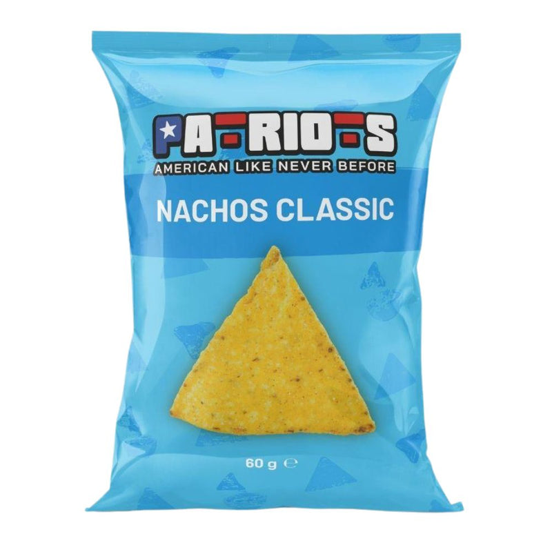 Confezione di Patriots nachos classic da 60g