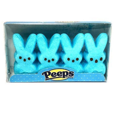 Peep Blue Marshmallow Bunnie, coniglietti al marshmallow da 42g