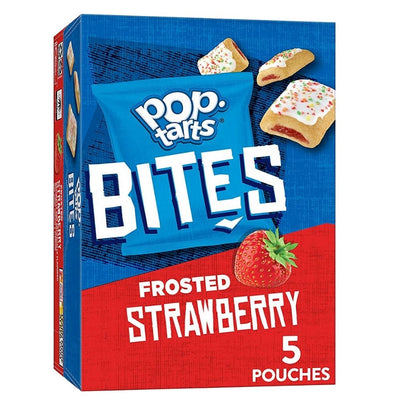 Pop-tarts Bites Frosted Strawberry, biscotti ripieni alla fragola da 200g (4722087886945)