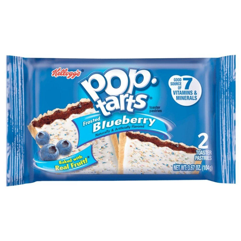 pop tarts blueberry 104g