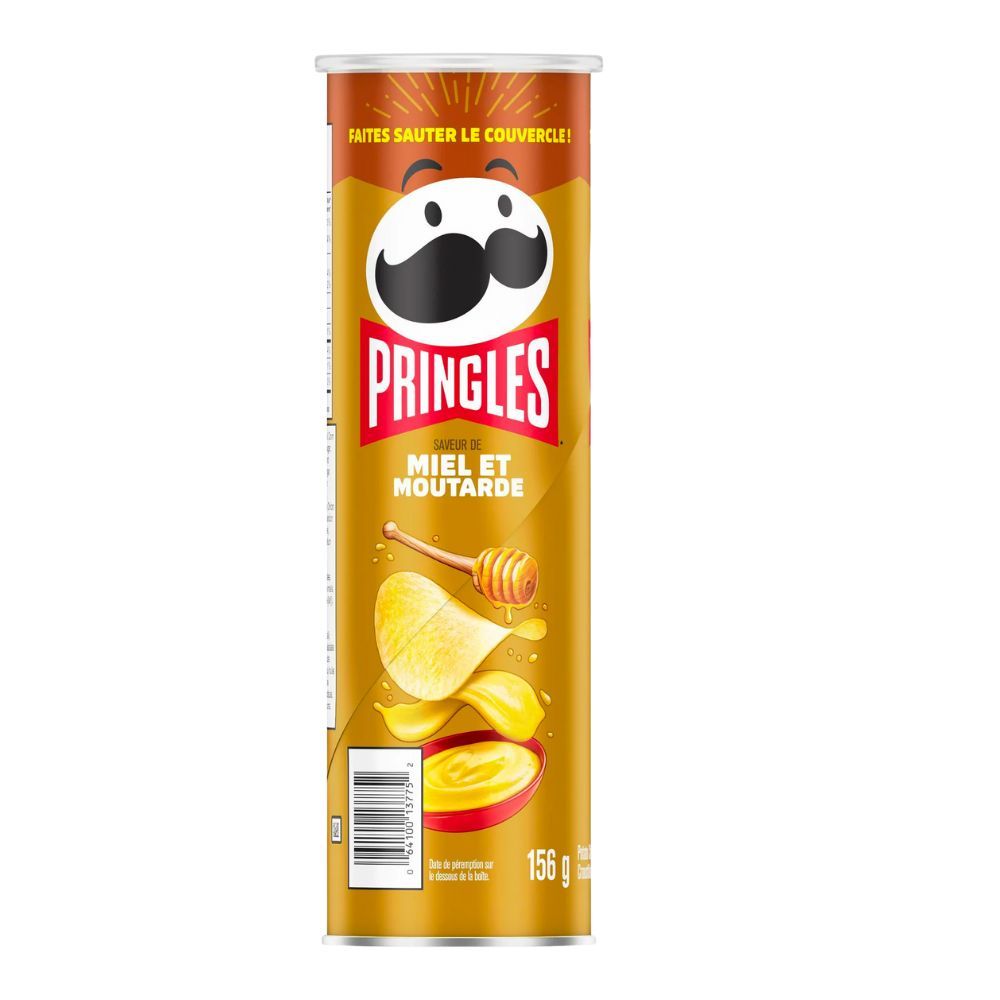 Pringles Honey Mustard, patatine al miele e alla senape da 158g