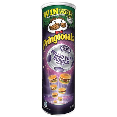 Pringles Pringoooals Pulled Pork Burger, patatine al gusto di carne di maiale da 200g (4717823262817)