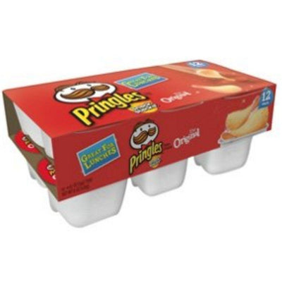 Pringles Snack Stack Original, confezione da 12 monoporzioni di patatine da 252g (4762824605793)