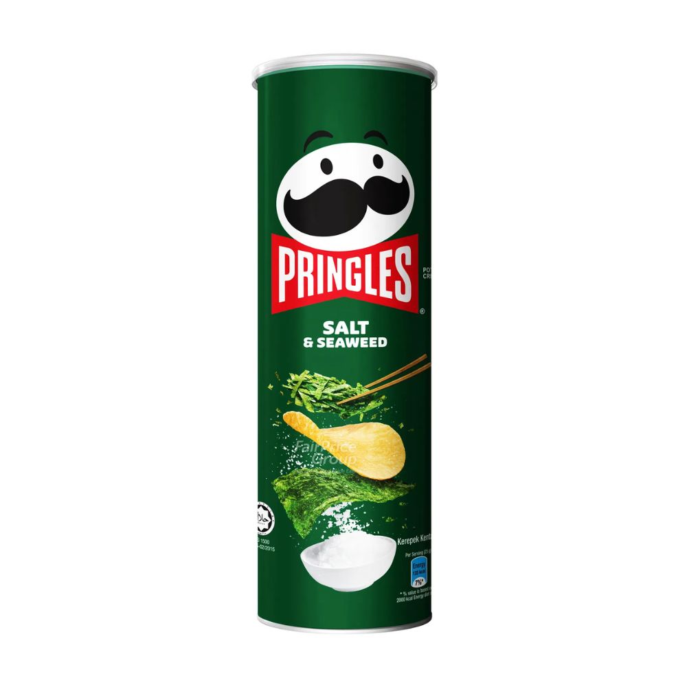 Pringles Seaweed, patatine all'alga nori da 147g