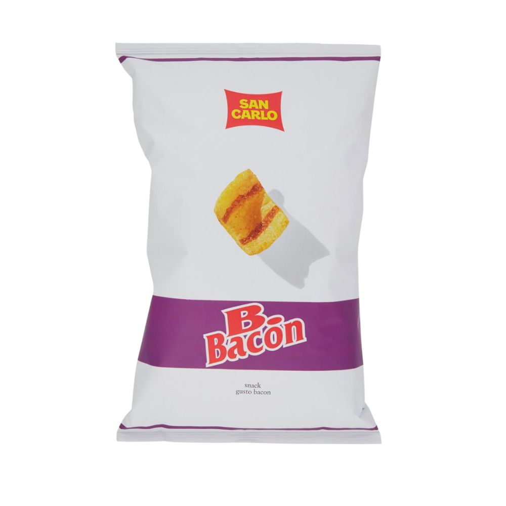 San Carlo B-Bacon - Patatine Al Bacon Da 100g – American Uncle