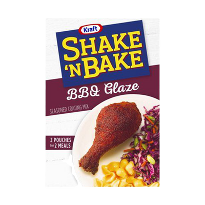 Shake'n Bake BBQ Glaze, pangrattato per panatura al barbecue da 170g (4574754570337)