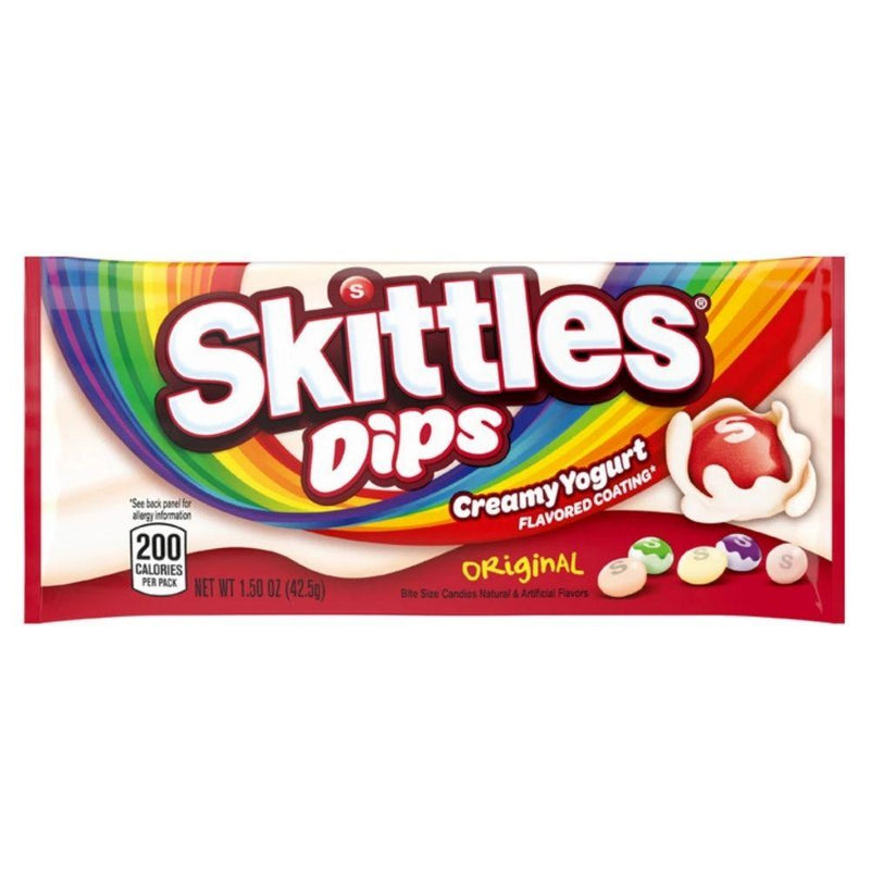 Skittles Dips Fruits, confetti alla frutta ricoperti di yogurt da 35g (4613813665889)