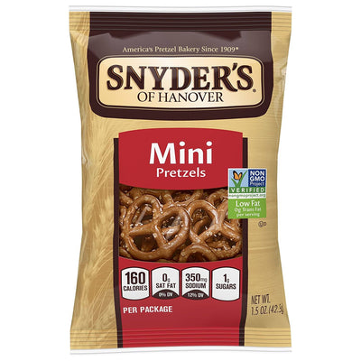 Snyder's Mini Pretzels, pretzel salati da 42g (4672796655713)