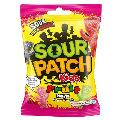 Sour Patch Kids, caramelle gommose e aspre alla frutta da 160g (4751142682721)