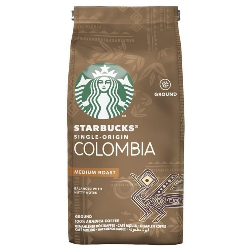 Starbucks Roast & Ground Colombia, preparato in polvere per caffè da 200g (1954212184161)